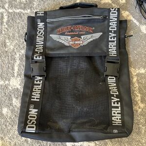 Harley-Davidson Black and Gray Men's Backpack